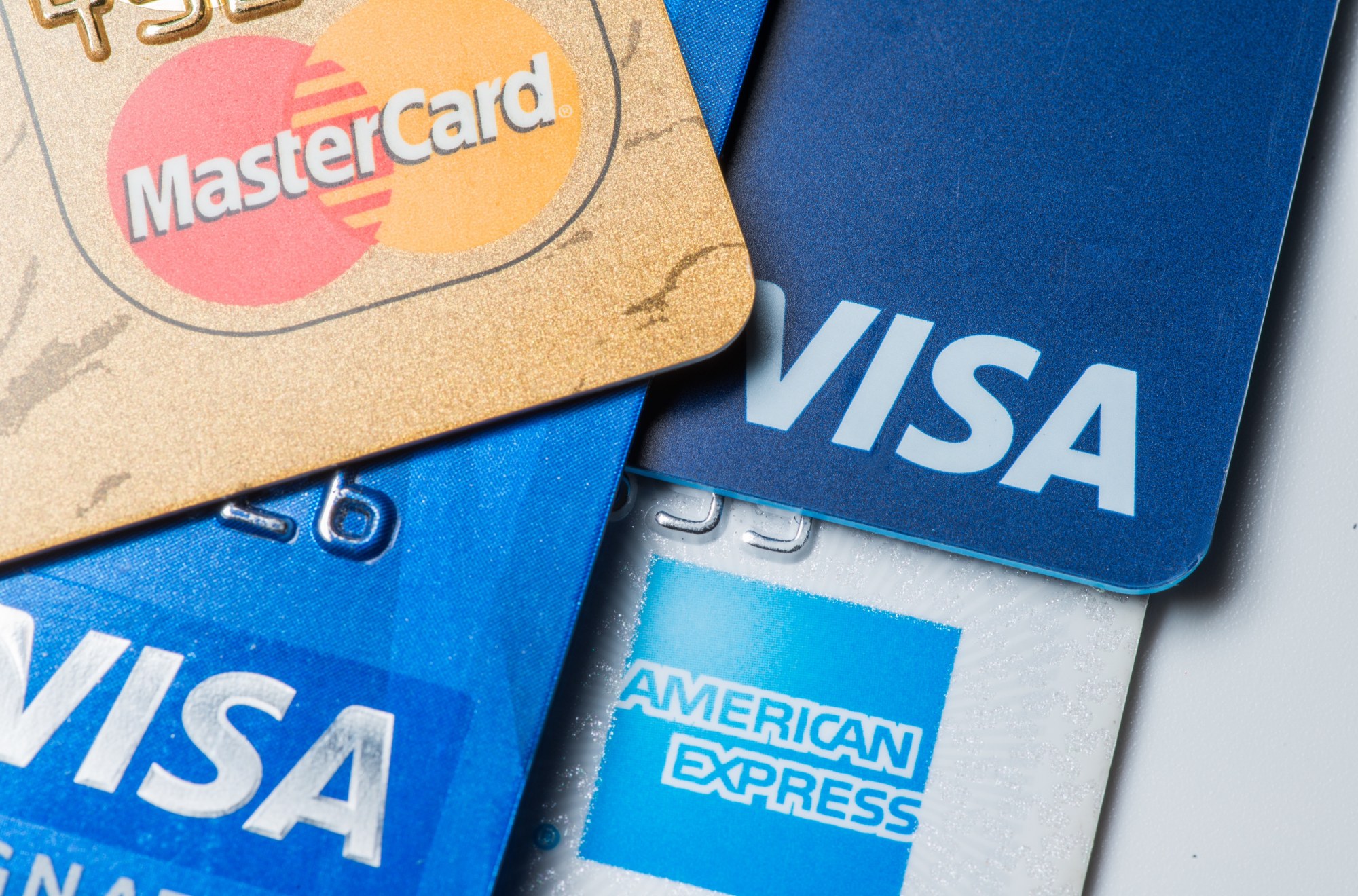 visa mastercard discover amex logos