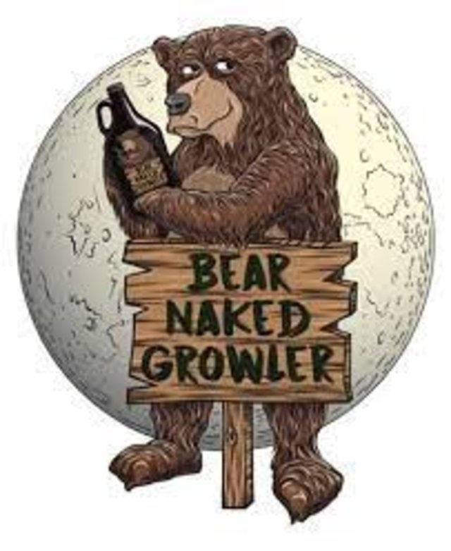 bear naked growler logo